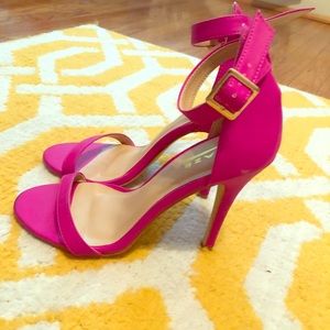 Hot pink heels
